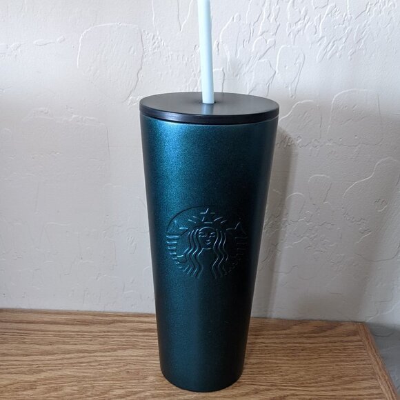 Starbucks Insulated Green 24 oz Tumbler - Picture 1 of 2